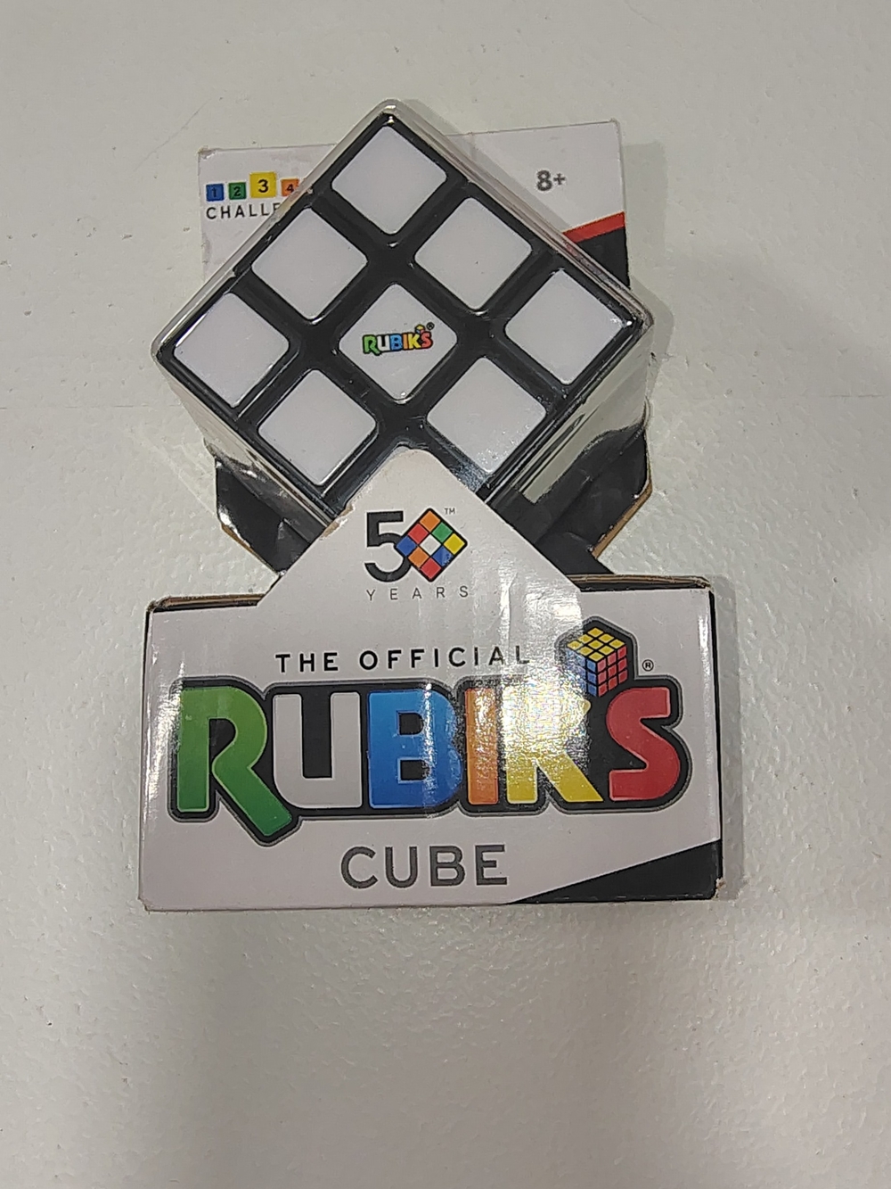 Rubiks Cube 50th 3 x 3 Puzzle Brain Teaser Toy Original Product Spin Master *New